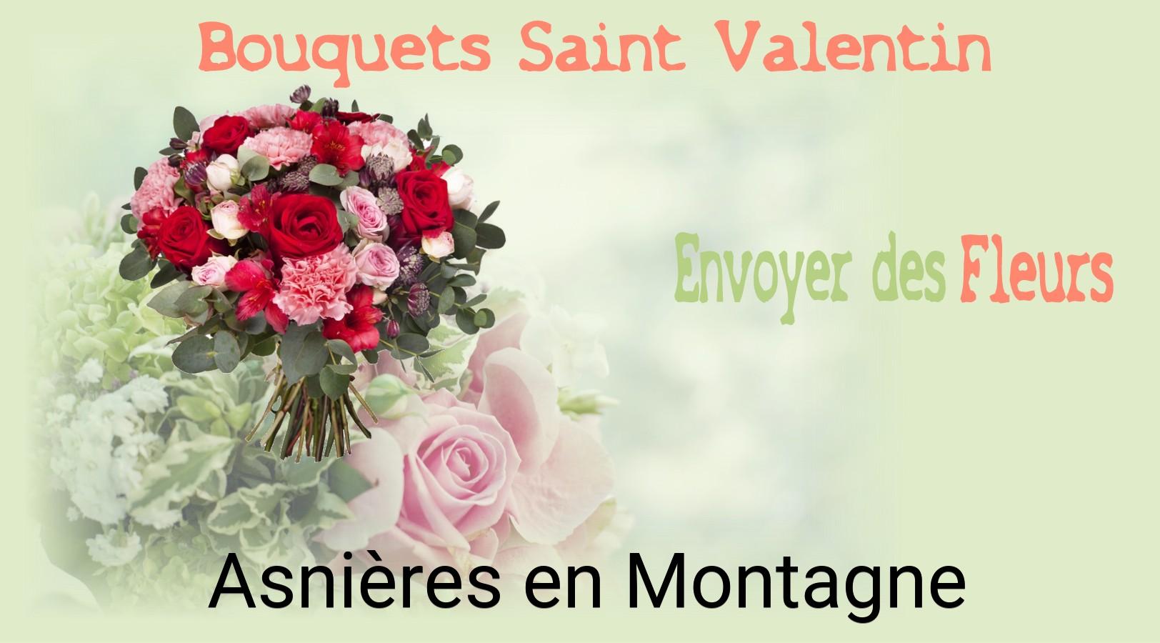 Roses de Saint-Valentin livrées à Asnières-en-Montagne